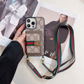 Premium Card Bag Crossbody iPhone Case