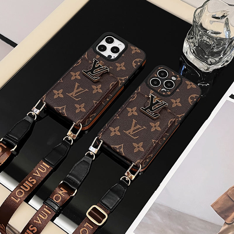 Luksus Card Bag Chain iPhone etui