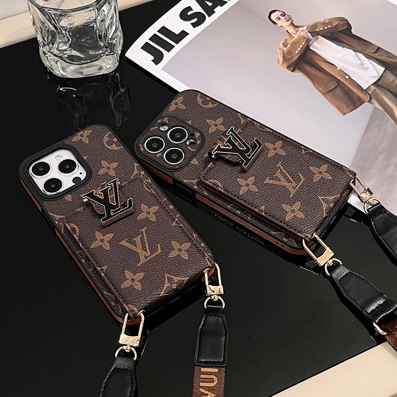 Luxury Card Bag Chain iPhone Case