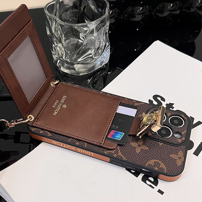 Luksus Card Bag Chain iPhone etui