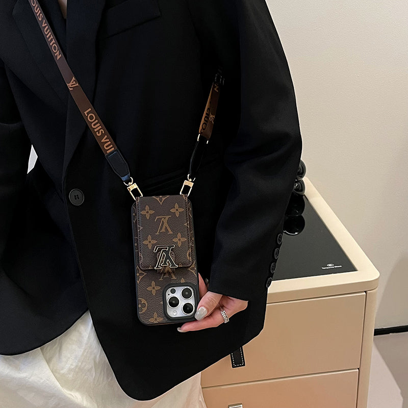 Luksus Card Bag Chain iPhone etui