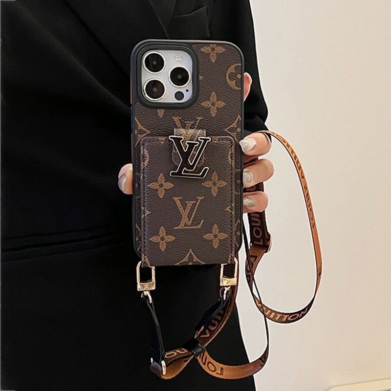 Luksus Card Bag Chain iPhone etui