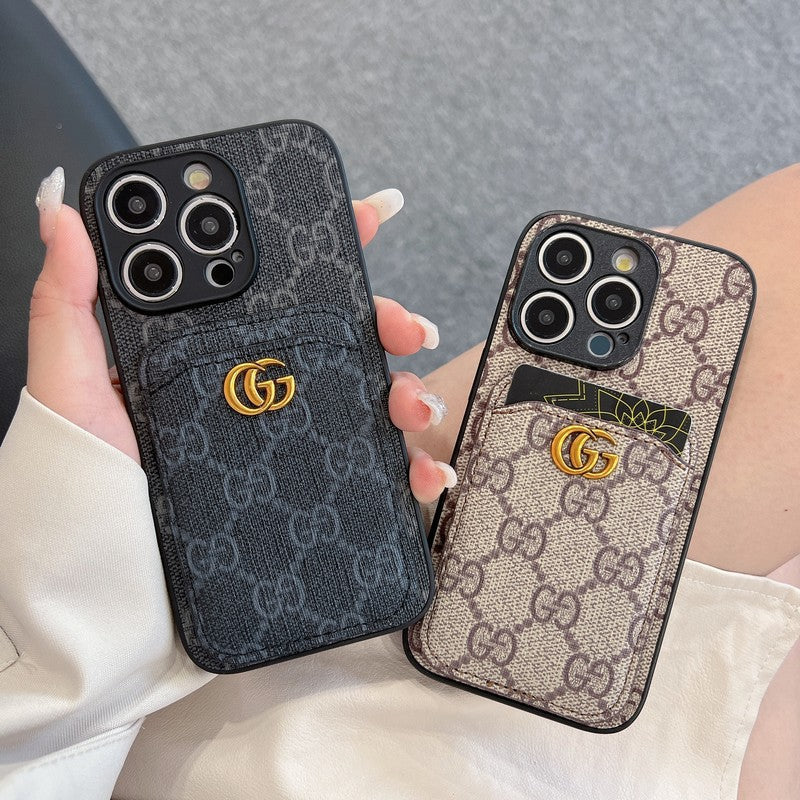 Premium Card Bag Klassisk iPhone-etui
