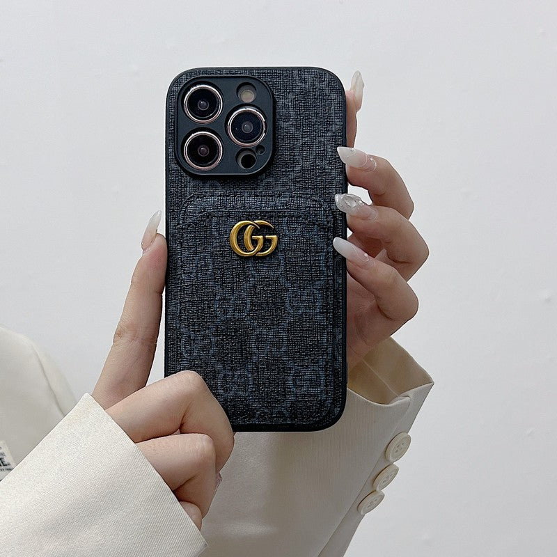 Premium Card Bag Klassisk iPhone-etui