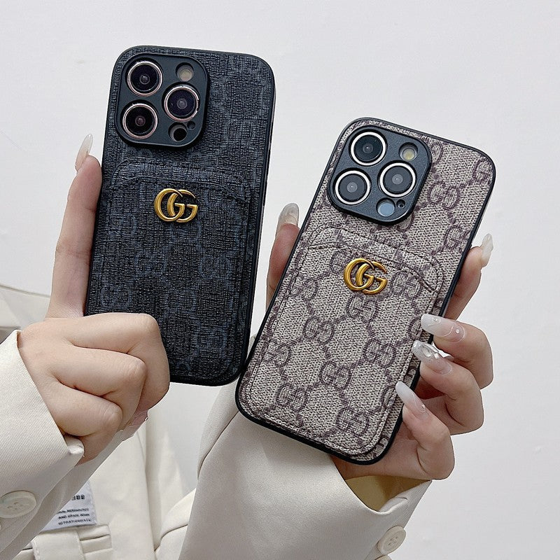 Premium Card Bag Klassisk iPhone-etui