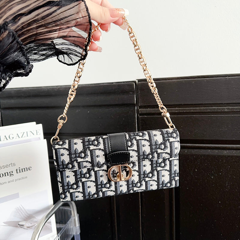 Fashion Bag Scarves Chain iPhone Case
