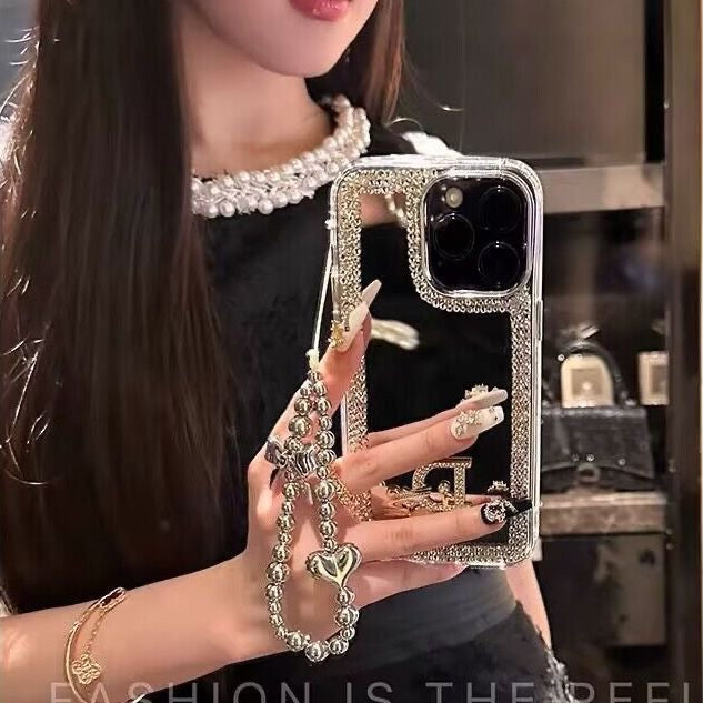 Coque iPhone Glamorous Beauty Mirror – Maquillage & Style en déplacement !