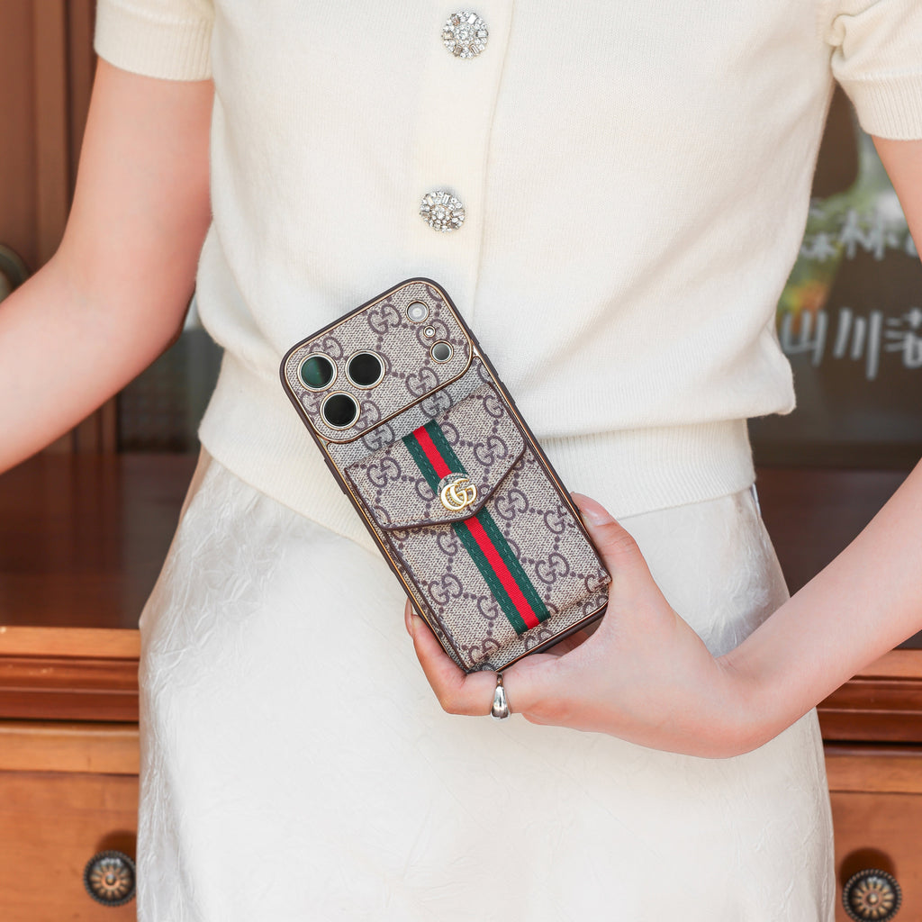 New Classic Luxury Card Holder Phone Case  07