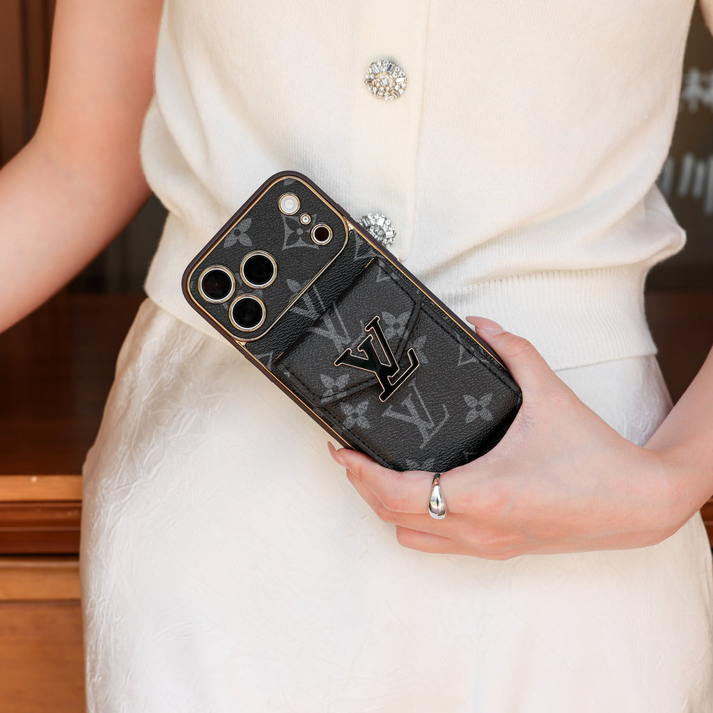 New Classic Luxury Card Holder Phone Case  07