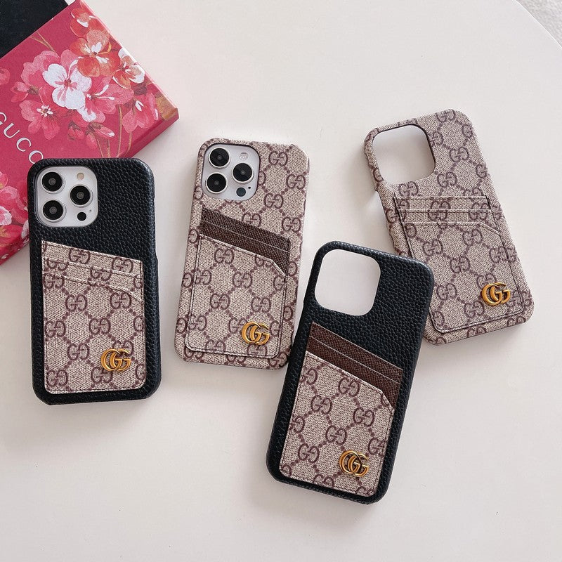 Premium Card Bag Classic iPhone Case
