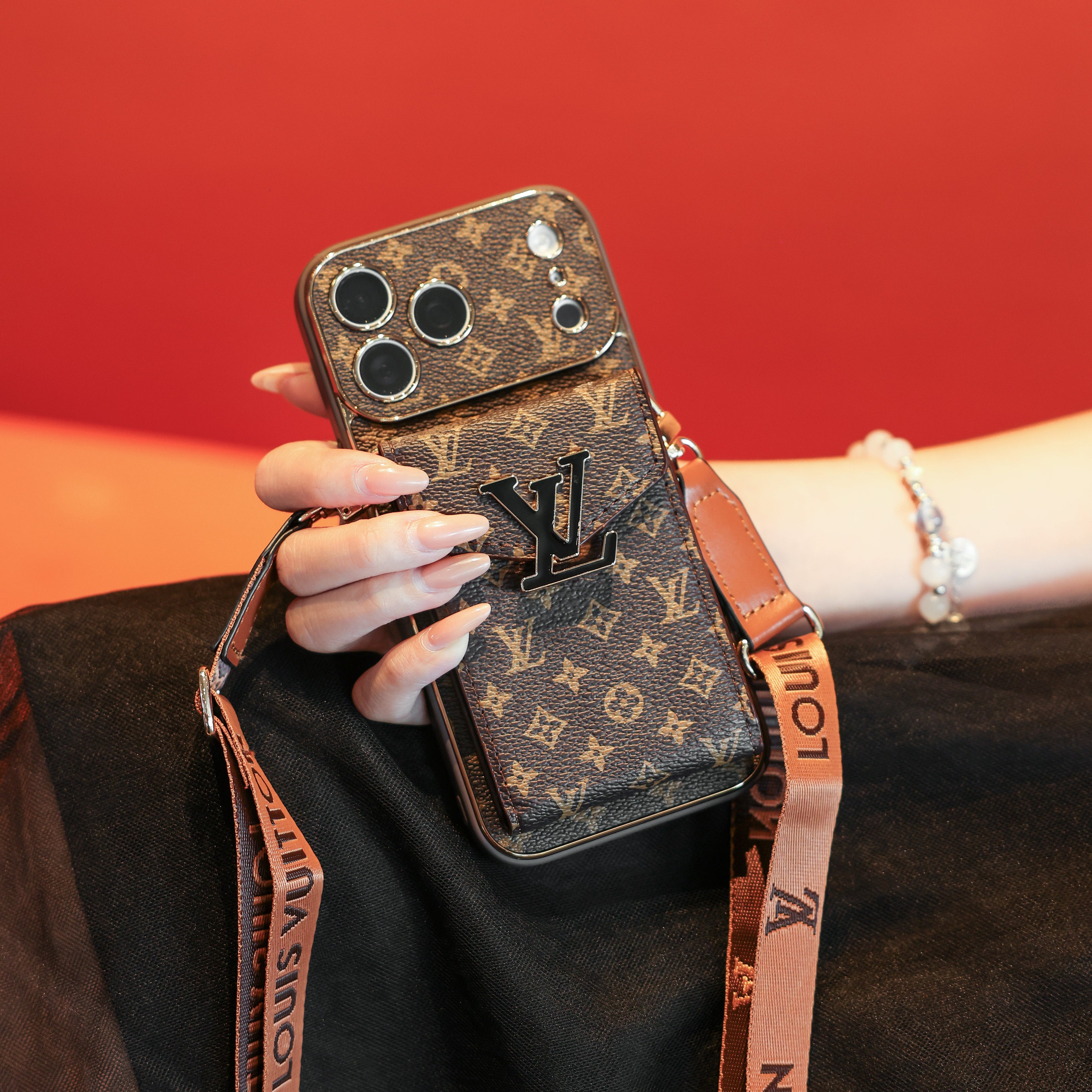 New Classic Luxury Card Holder Phone Case  07