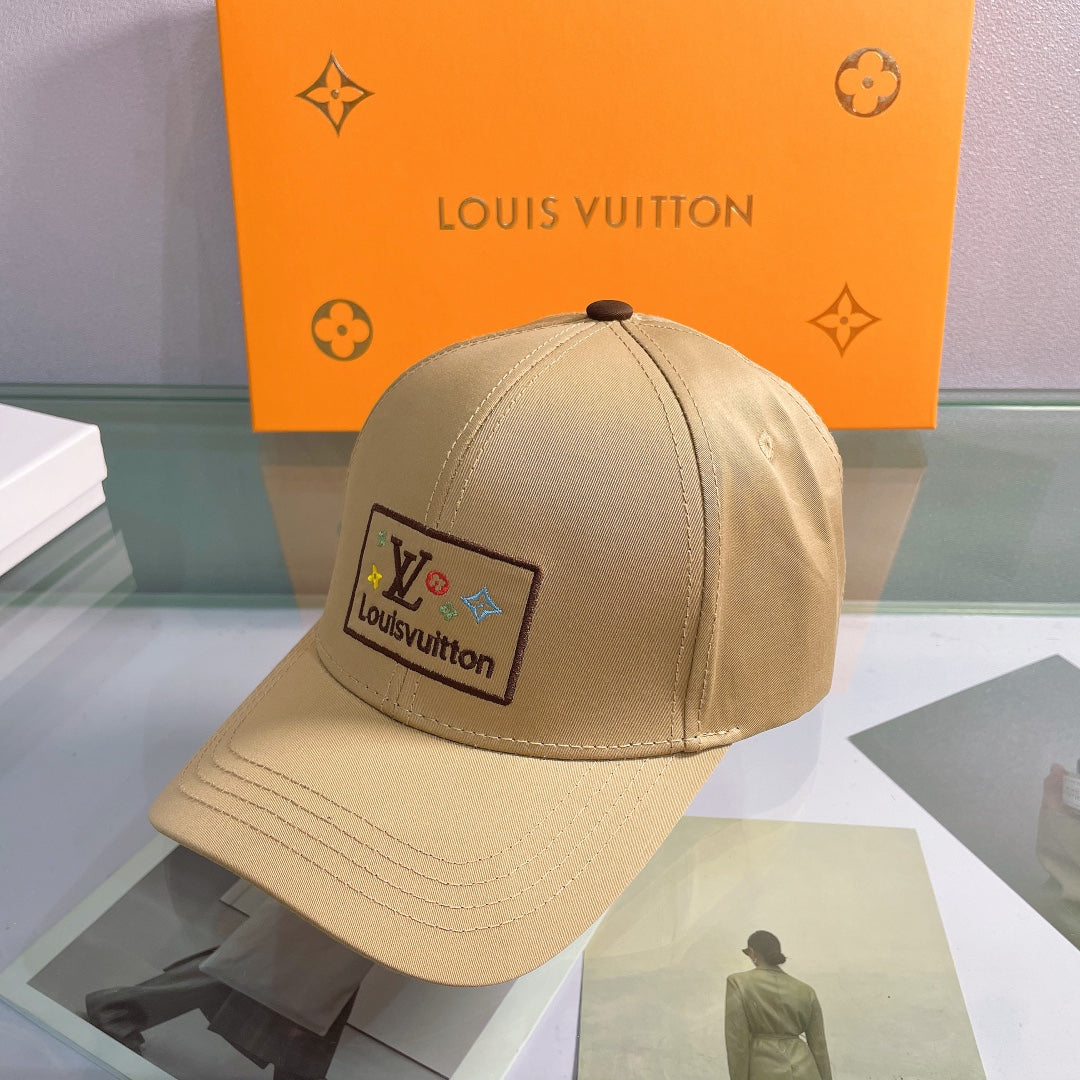 Luxuriöse Baseballkappe mit besticktem Monogramm | Luxuriöser Designerhut
