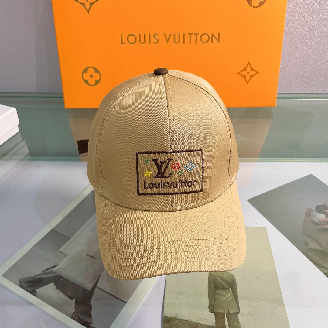 Luxuriöse Baseballkappe mit besticktem Monogramm | Luxuriöser Designerhut