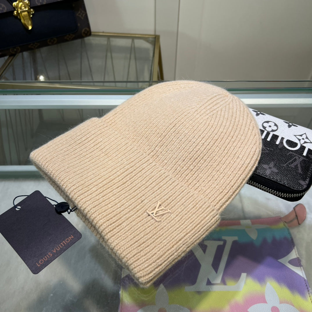 Luxury Embroidered Wool Beanie | Luxury Designer Winter Hat