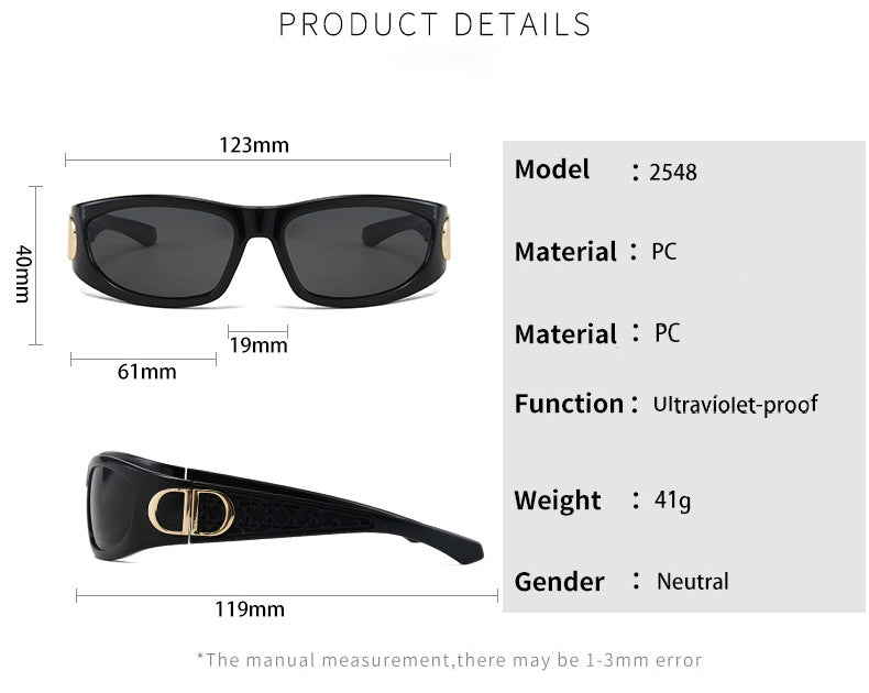Vintage Oval Shield Sunglasses – Luxury Inspired Retro Fashion Eyewear