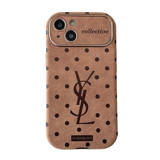 Saint Brown læder iPhone etui