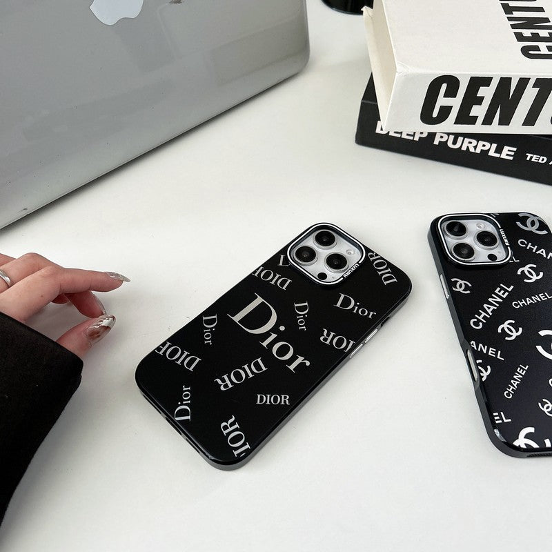 Modische schwarze iPhone-Hülle