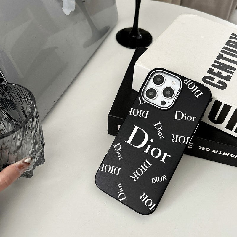 Modische schwarze iPhone-Hülle
