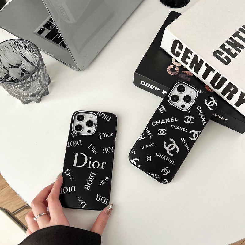 Modische schwarze iPhone-Hülle