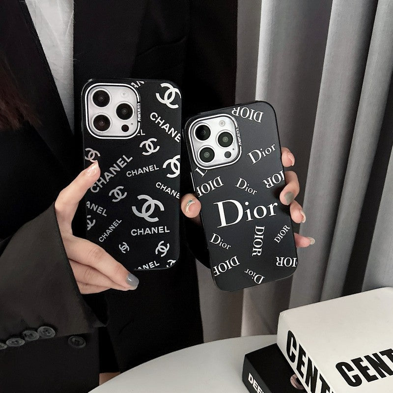 Modische schwarze iPhone-Hülle