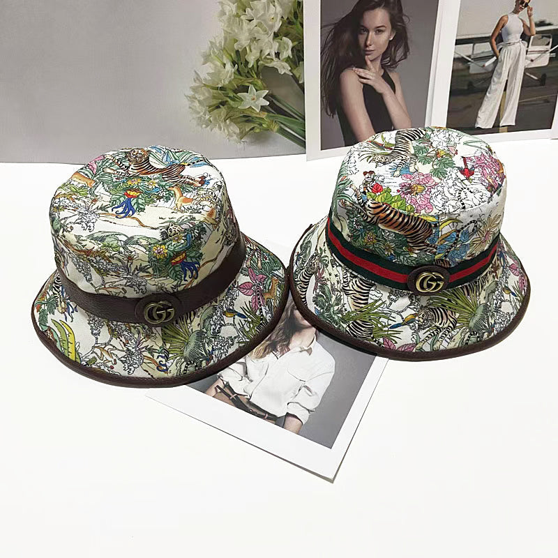 Classic Bucket Hat Jungle Print