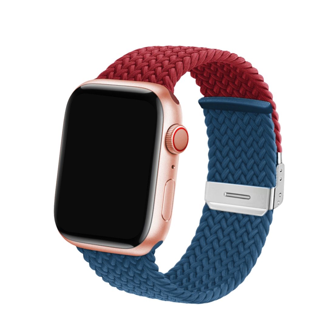 Chevron-Nylonarmband