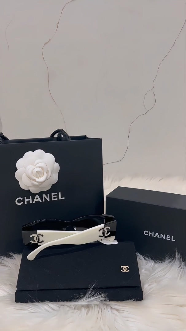 Fashion Rectangle Acetate Sunglasses