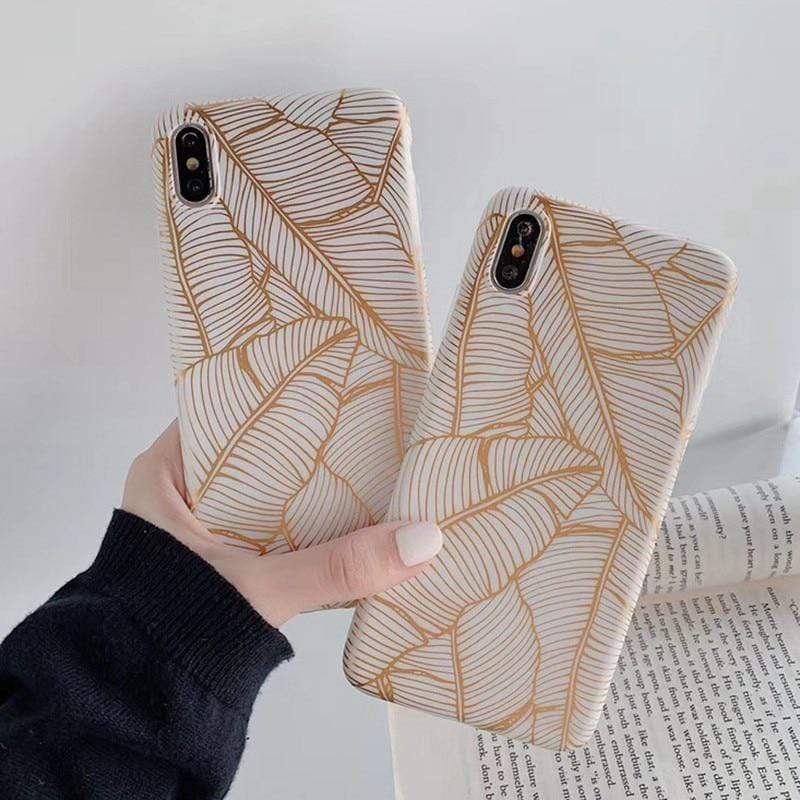 Golden Leaf iPhone tok