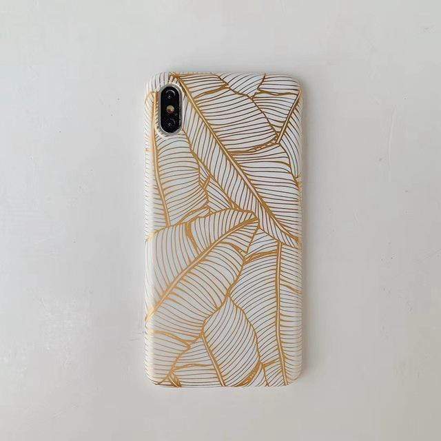 Golden Leaf iPhone tok