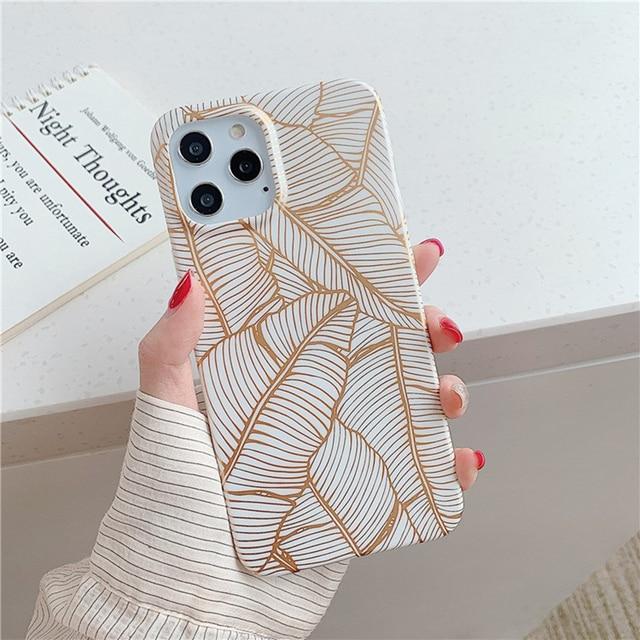 Golden Leaf iPhone tok