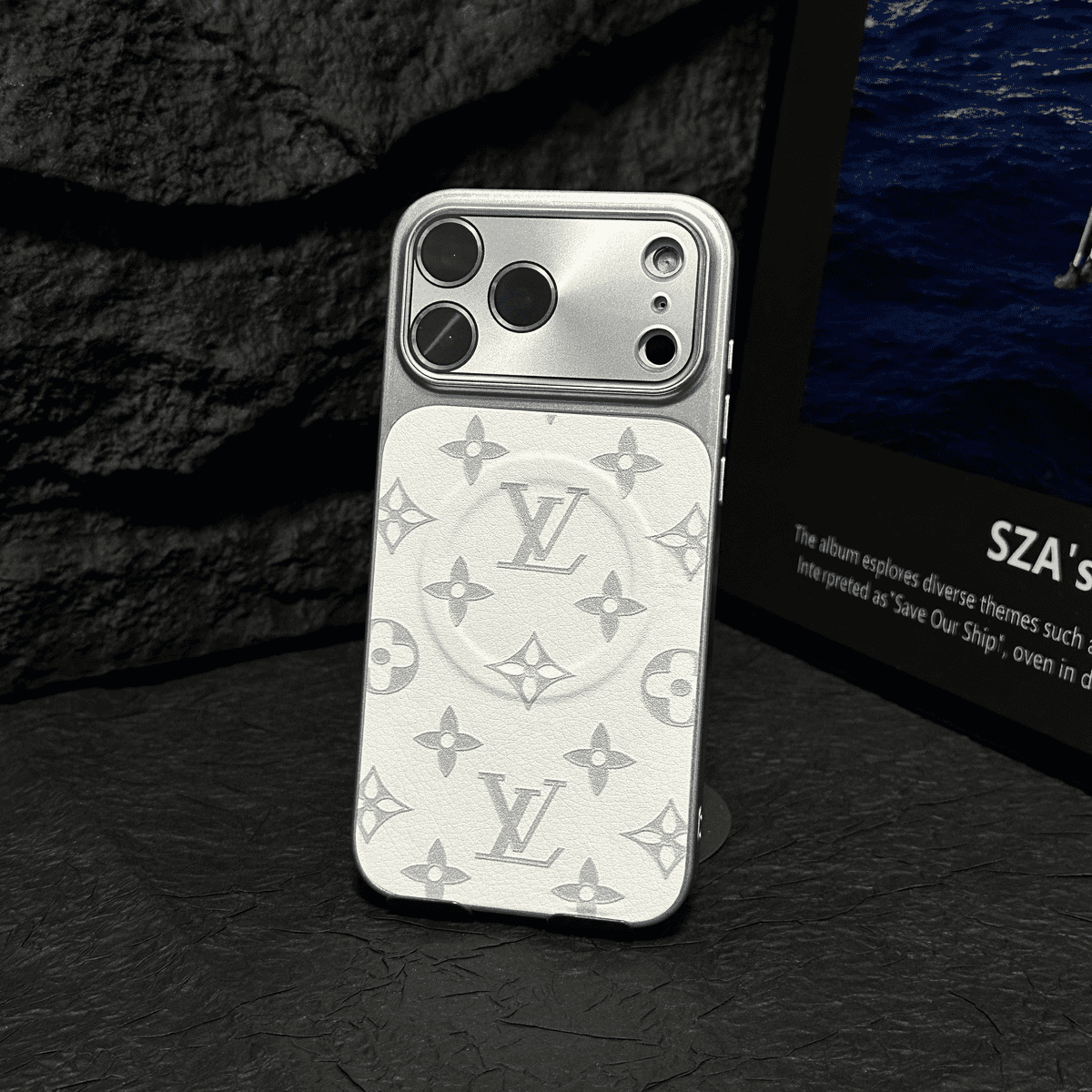 MagSafe Leather iPhone Case – Magnetic Grip & Full Protection
