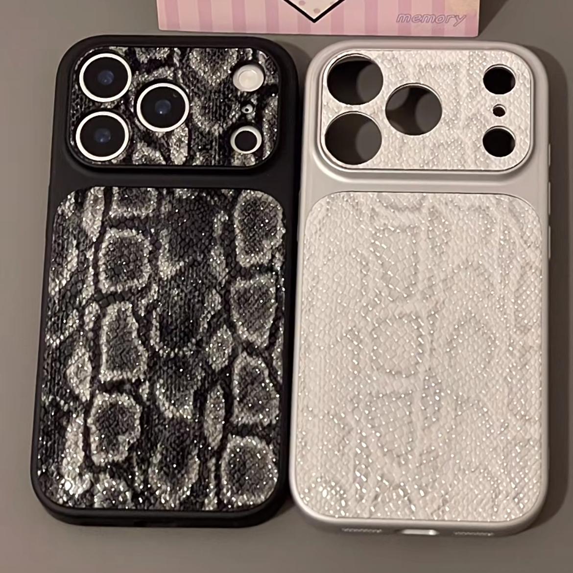 Luxury Snake Skin Texture iPhone Case