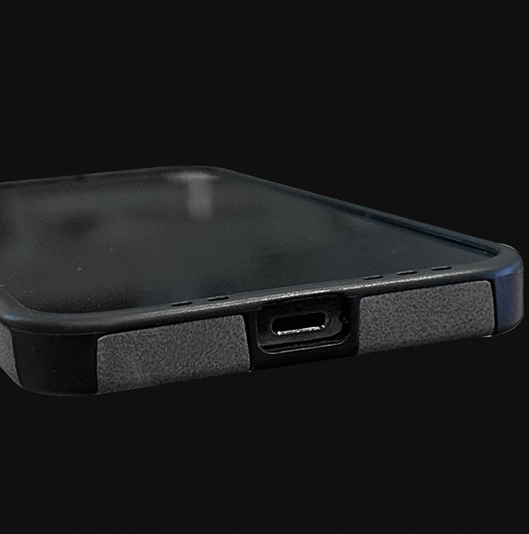 Luksus lammeskinds blomstret etui til iPhone – Fuld linsebeskyttelse