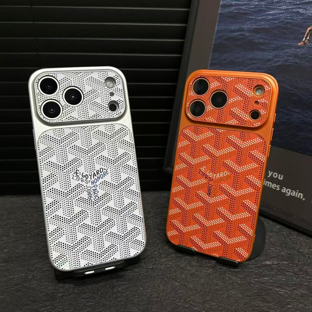 G-Y Stylish Embossed Texture Case for iPhone
