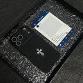 Chrome Hearts Cross Leather iPhone Case