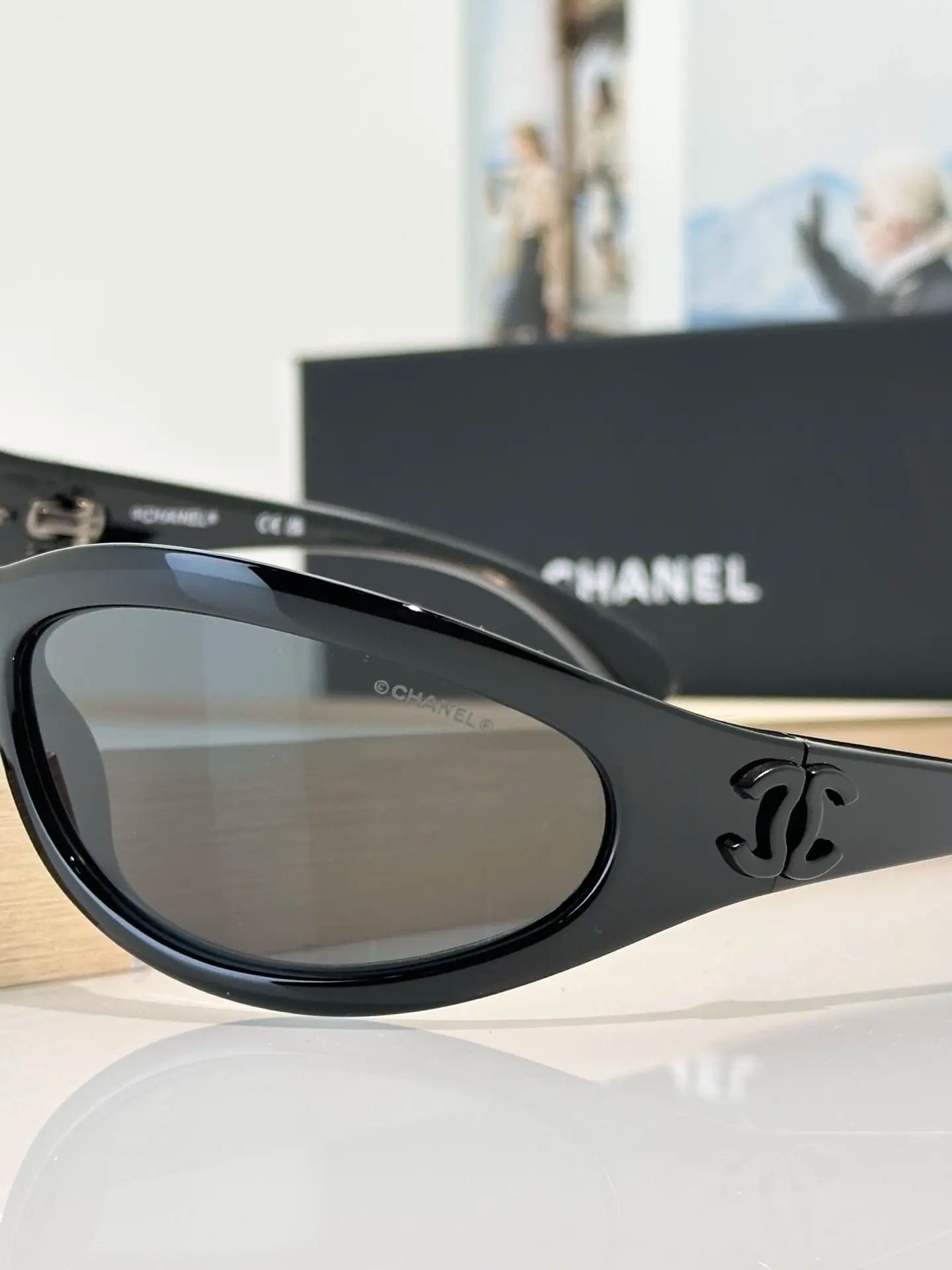 Retro Narrow Frame Sunglasses | Minimalist Black Fashion Shades