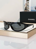 Retro Narrow Frame Sunglasses | Minimalist Black Fashion Shades