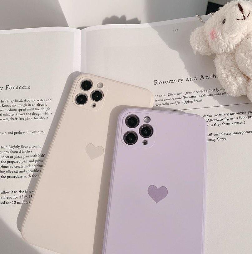 Θήκη για iPhone ματ καρδιά