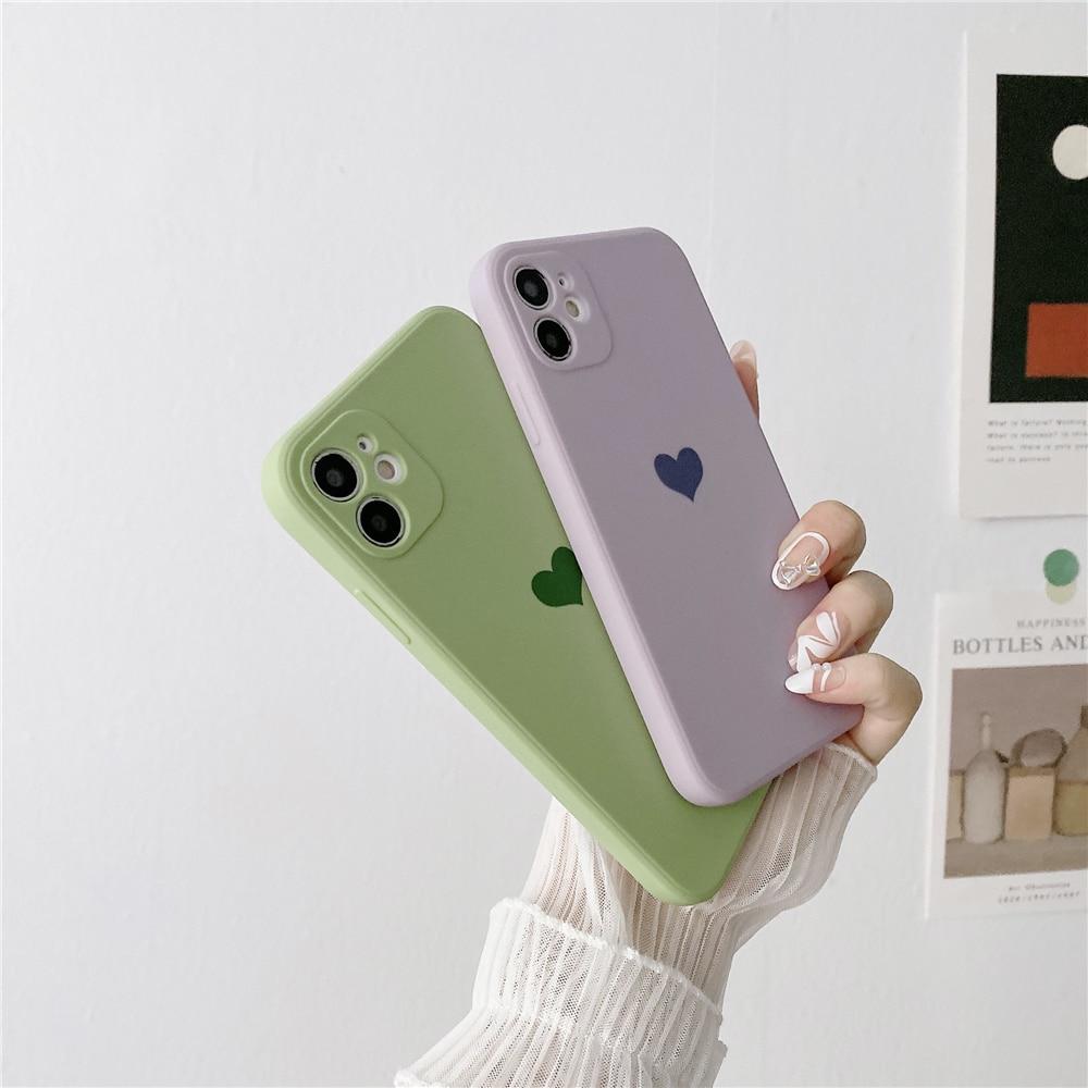 Θήκη για iPhone ματ καρδιά