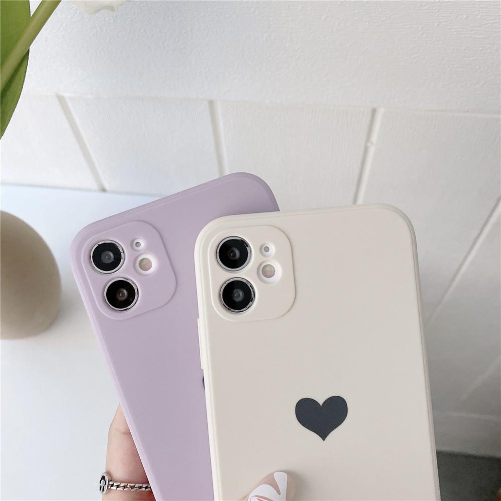 Θήκη για iPhone ματ καρδιά
