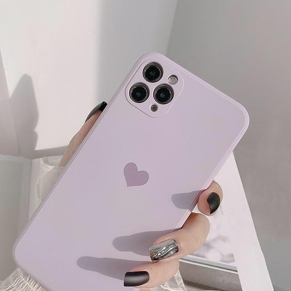 Θήκη για iPhone ματ καρδιά