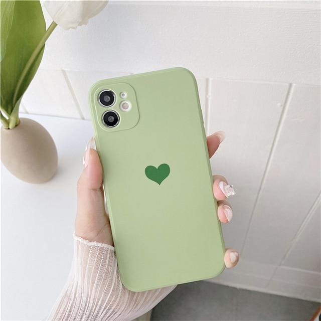 Θήκη για iPhone ματ καρδιά