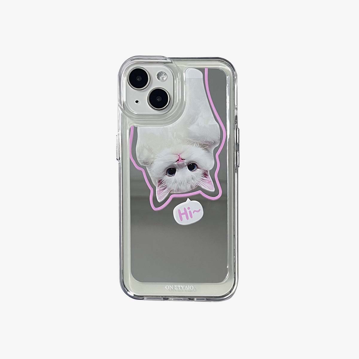 Spegula iPhone-Kazo | Paro Katoj & Hundoj Saluton (Aĉetu 2 kaj ricevu 50% rabaton en unu)