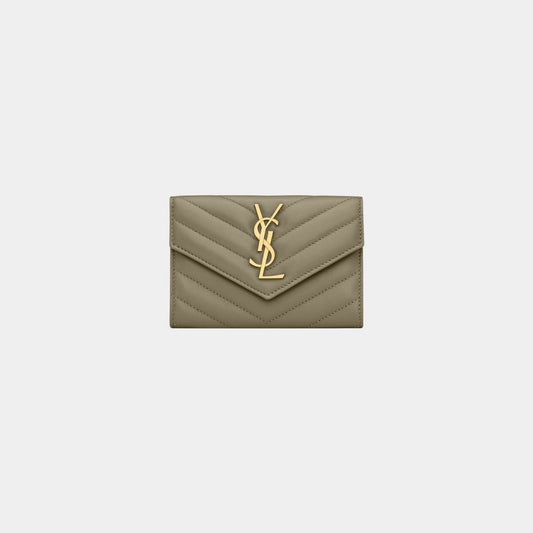 C-m Quilted Lambskin Small Wallet